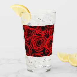 Copo De Pint Rosas vermelhas vermelhas