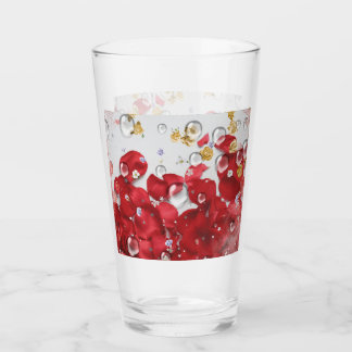 Copo De Pint rose petal glass Cup