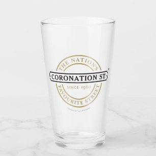Copo De Pint Rua da coroação - Logotipo