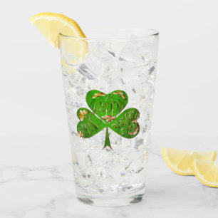 Copo De Pint Rua de Shamrock.