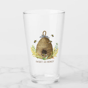 Copo De Pint Rustic Sweet As Honey Bee Hive