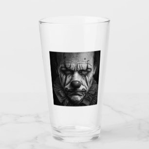 Copo De Pint Sad Clower Glass Tumbler