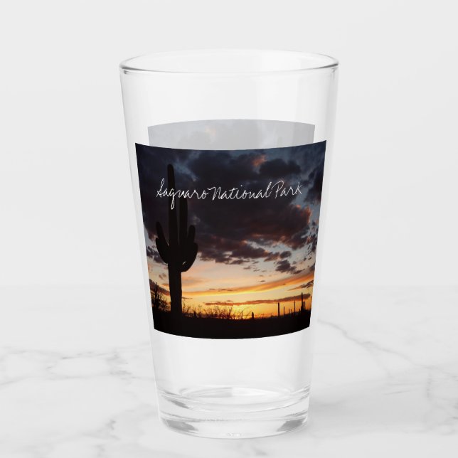 Copo De Pint Saguaro Sunset III Arizona Desert Landscape (Frente)