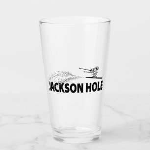 Copo De Pint Saltador de esqui de Jackson Hole Wyoming