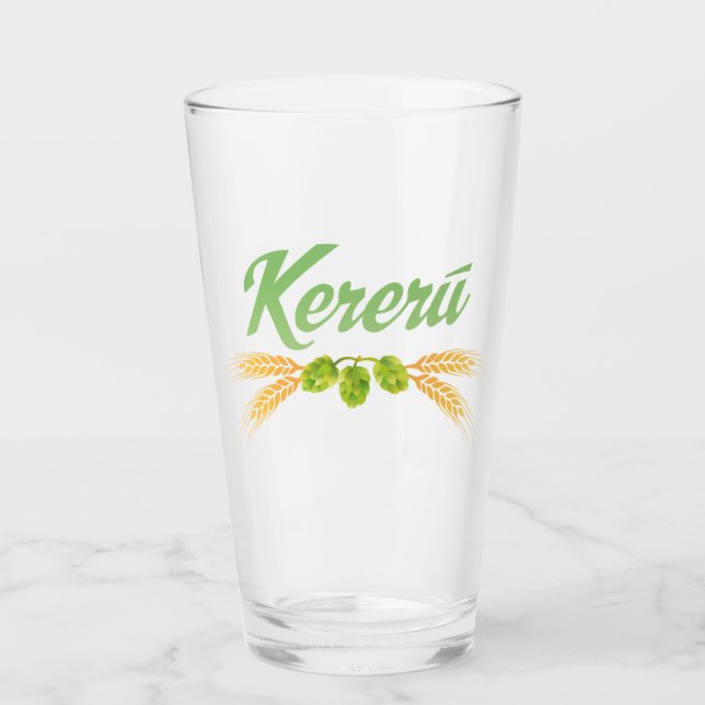 Copo De Pint Saltos Kereru e Barley (Frente)