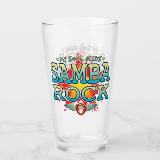 Copo De Pint Samba Rock Soul Glass Tumbler