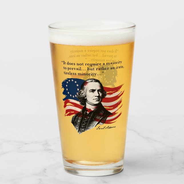 Copo De Pint Samuel Adams (Frente (Preenchido))