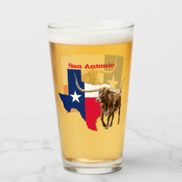 Copo De Pint San Antonio, Texas, Beer Glass