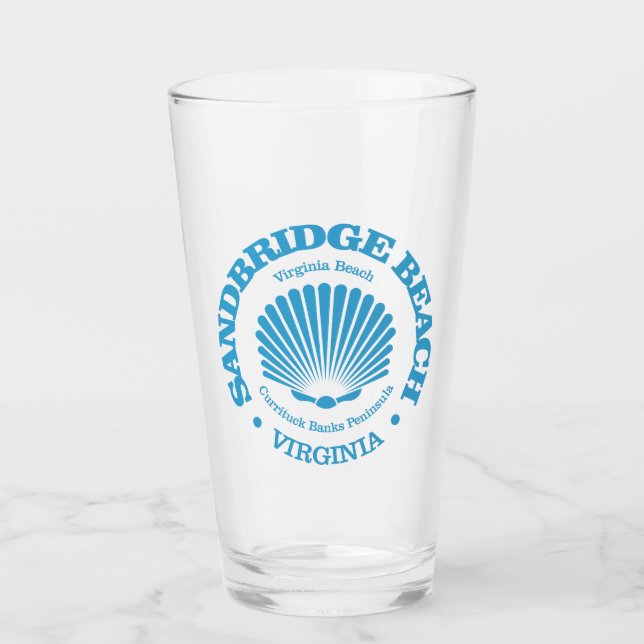 Copo De Pint Sandbridge Beach (concha) (Frente)