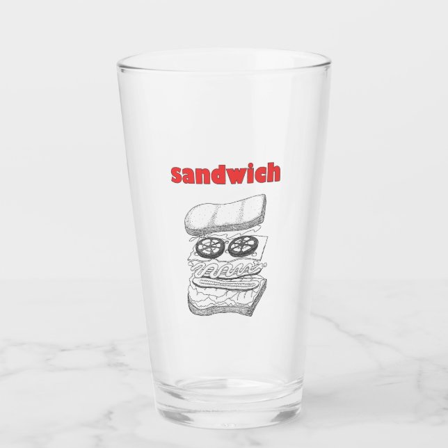Copo De Pint Sanduíche (Frente)