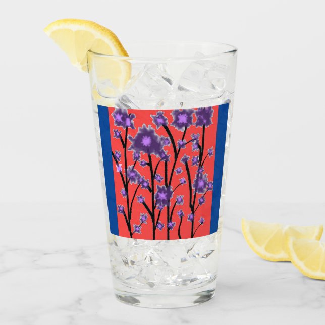 COPO DE PINT SANGUÍNEOS PURPOS VERMELHO AZUL (Gelo frontal)