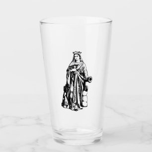 Copo De Pint Santa Bárbara Virgem e mártir