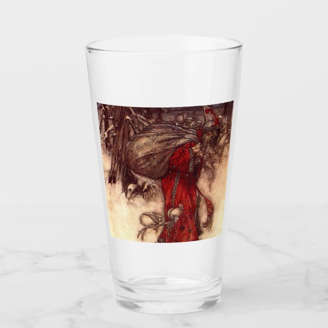 Copo De Pint Santa Claus Arthur Rackham (Frente)