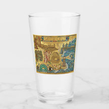 Santa Cruz California Mosaic Map Boardwalk Beach