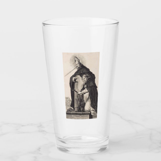 Copo De Pint Santo Albert o Excelente e santo Thomas Aquinas (Frente)