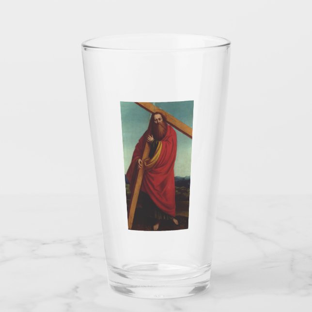 Copo De Pint Santo Andrew o Apóstolo Martyr (Frente)