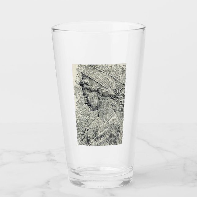 Copo De Pint Santo Cecilia Virgin e mártir (Frente)