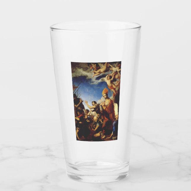 Copo De Pint Santo Januarius, Bispo de Benevento - Belas Artes (Frente)