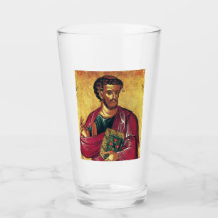 Copo De Pint Santo Luke, o ícone ortodoxo evangelista