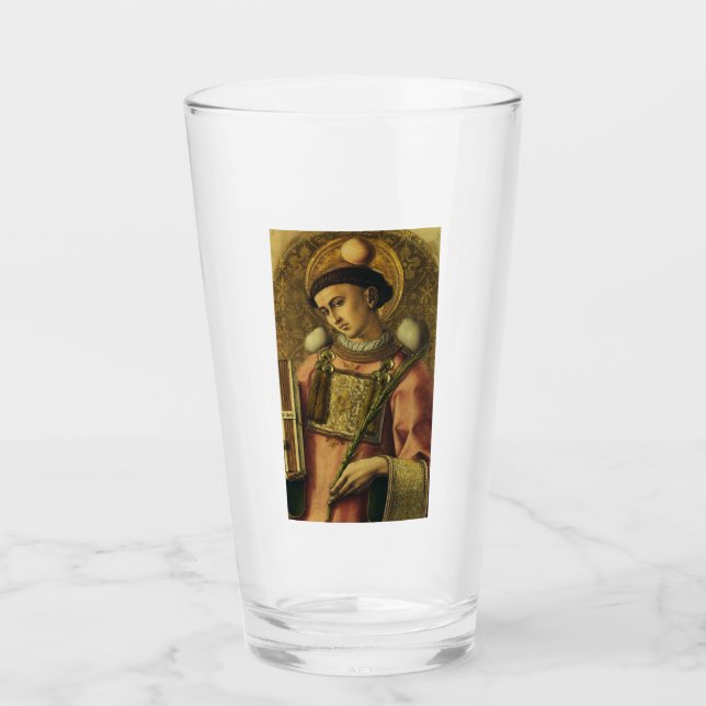 Copo De Pint Santo Stephen Apostle do 70 Protomartyr (Frente)