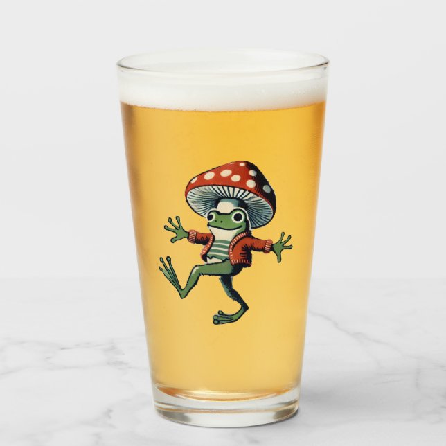 Copo De Pint Sapo do banheiro (Frente (Preenchido))
