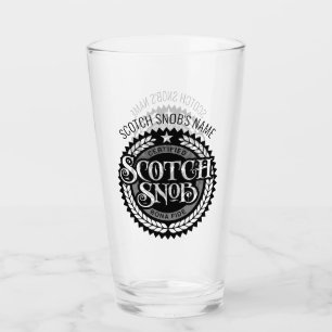 Copo De Pint Scotch Snob - bebedor de uísque engraçado