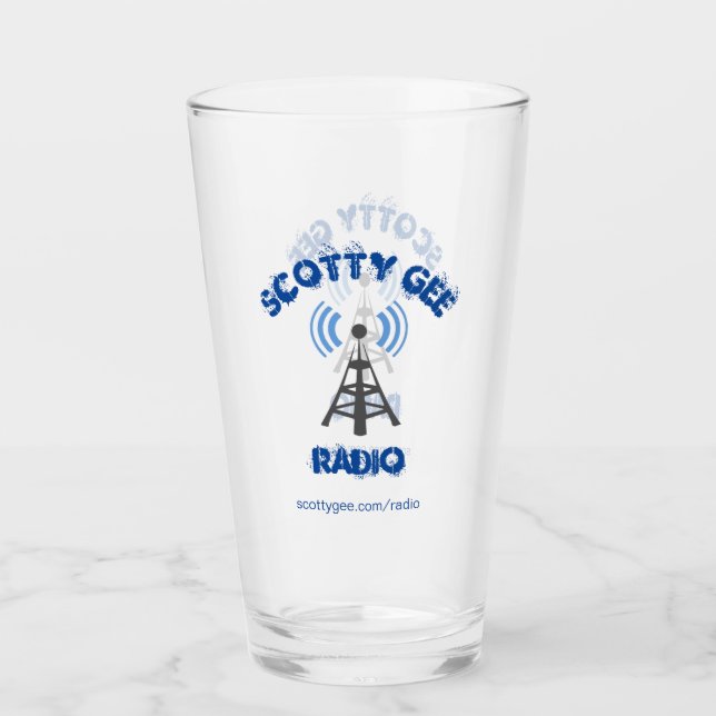 Copo De Pint Scotty Gee Radio Tumbler (Frente)
