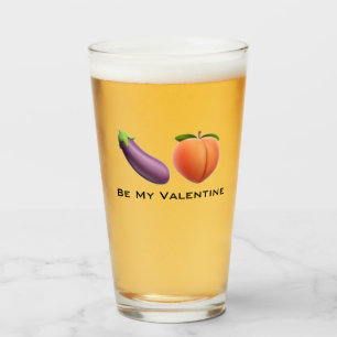 Copo De Pint Seja meu marido do namorado do pêssego da