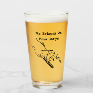 Copo De Pint Sem Amigos Em Dias De Pow