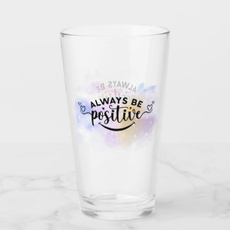 Copo De Pint Sempre Ser Positivo Amarelo Roxo