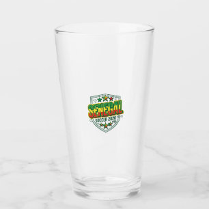 Copo De Pint Senegal Futebol 2026 Futebol Negrito Tipografia Pa