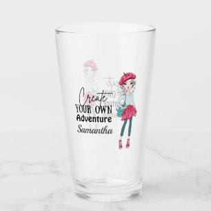 Copo De Pint Senhora Bela Crie o seu Personalizar