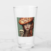 senhora designer artista art nouveau vidro de cogu