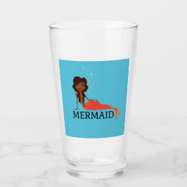 Copo De Pint Sereia Bonita (Linda Menina Negra)