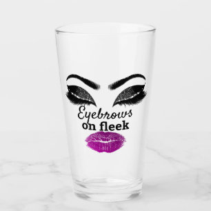Copo De Pint Sereia Personalizada Bridal Girly Lábios Beijos La