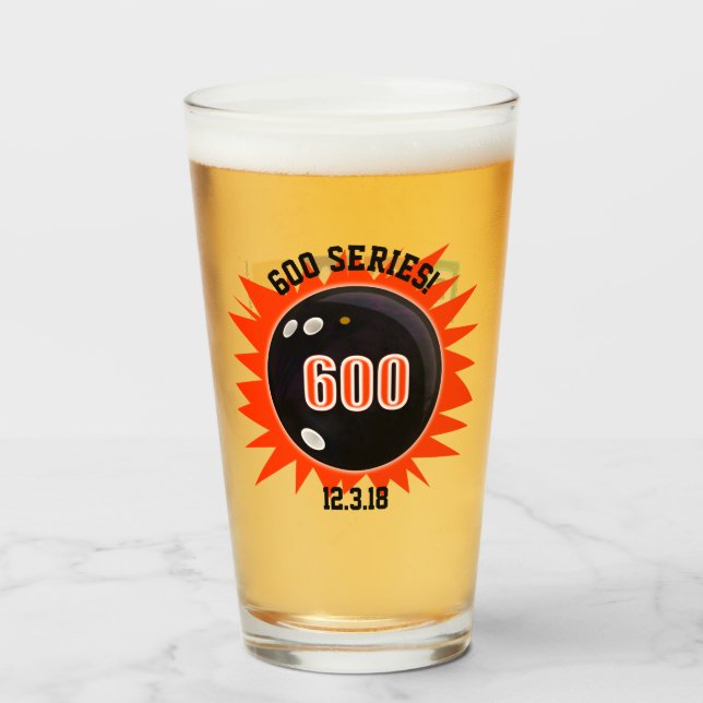 Copo De Pint Série 600, Vermelho (Frente (Preenchido))