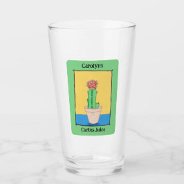 Copo De Pint Seu nome, Sumo de Cactus, Cactos de Bola Vermelha