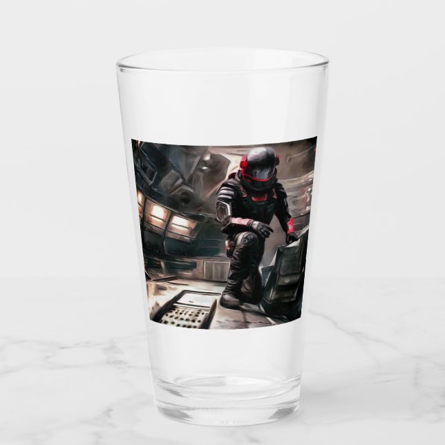 Copo De Pint SF Hero a bordo nave espacial 3 (Frente)