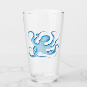 Copo De Pint Silhueta vetorial de polvo azul