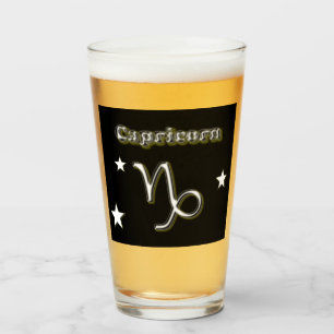 Copo De Pint Símbolo de Capricórnio