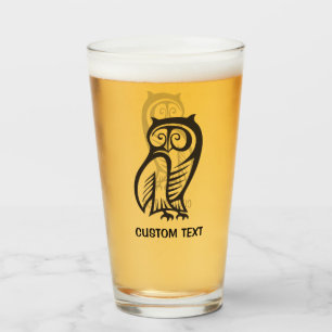 Copo De Pint Símbolo de coroa preto