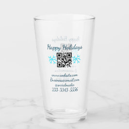 Copo De Pint simple custom QR code add your name text Classic
