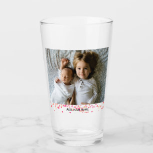 Copo De Pint simples adicionar o texto da sua foto textura de e