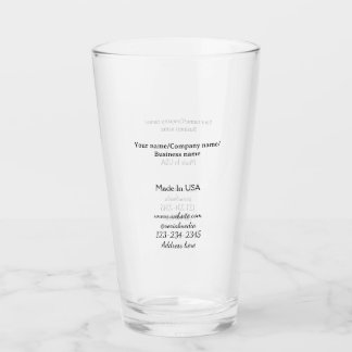Copo De Pint simples minimal adicione seu logotipo/designe aqui