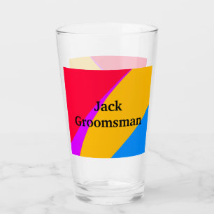 Copo De Pint SIMPLES MINIMAL adicione seu nome padrinho persona