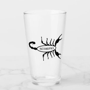 Copo De Pint Sinal de Estrela Scorpion Preta