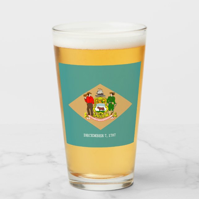 Copo De Pint Sinalizador Delaware (Frente (Preenchido))