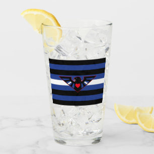 Copo De Pint Sinalizador do Orgulho de Leather Eagle
