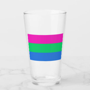 Copo De Pint Sinalizador do Orgulho Polisexual
