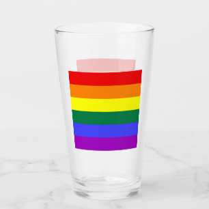 Copo De Pint Sinalizador orgulho gay Arco-Íris